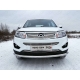 Накладка решётки радиатора нижняя 12 мм ТСС для Chery Tiggo 5 2014-2021