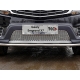 Защита переднего бампера 42 мм ТСС для Geely Emgrand X7 2018-2021